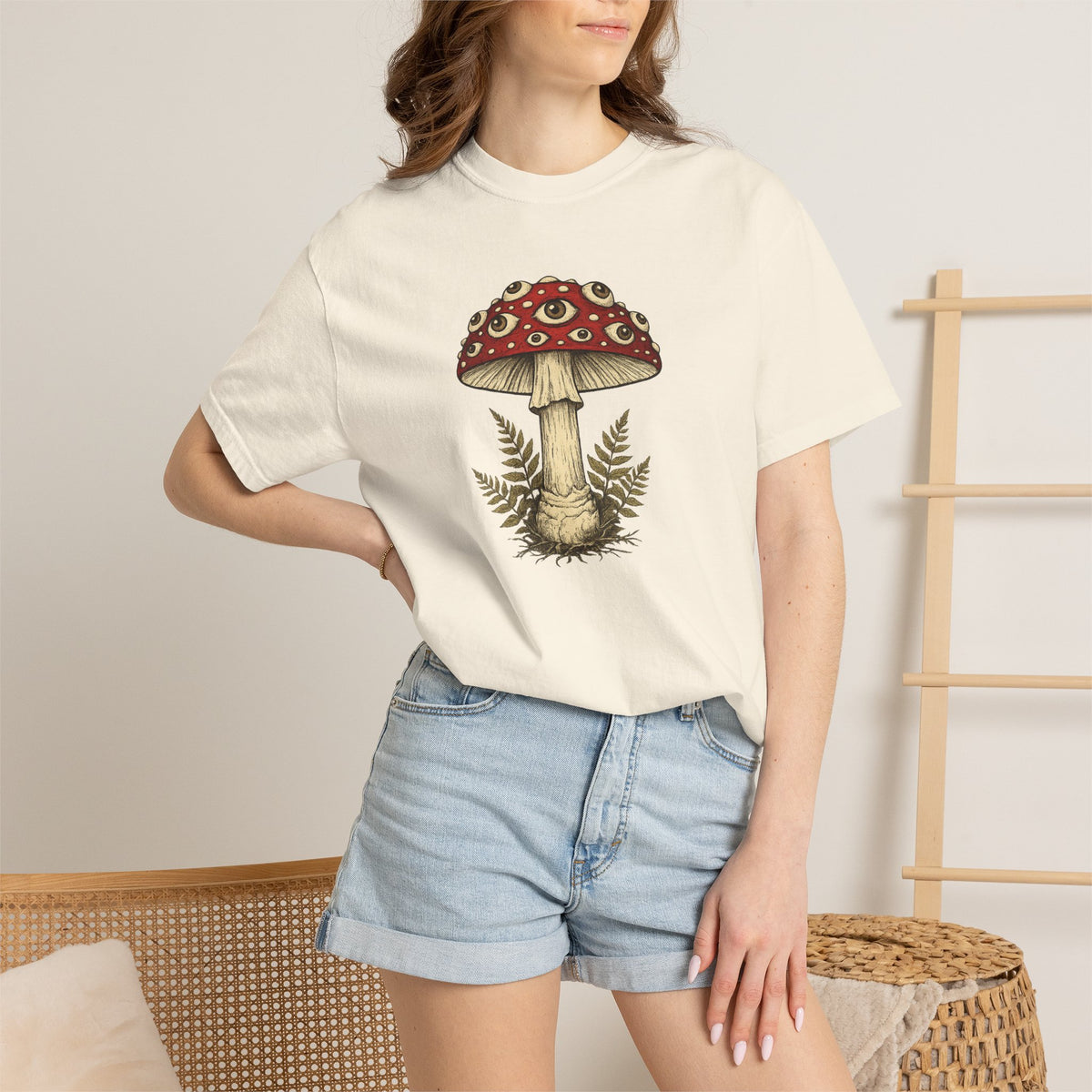 High mushroom T-shirt
