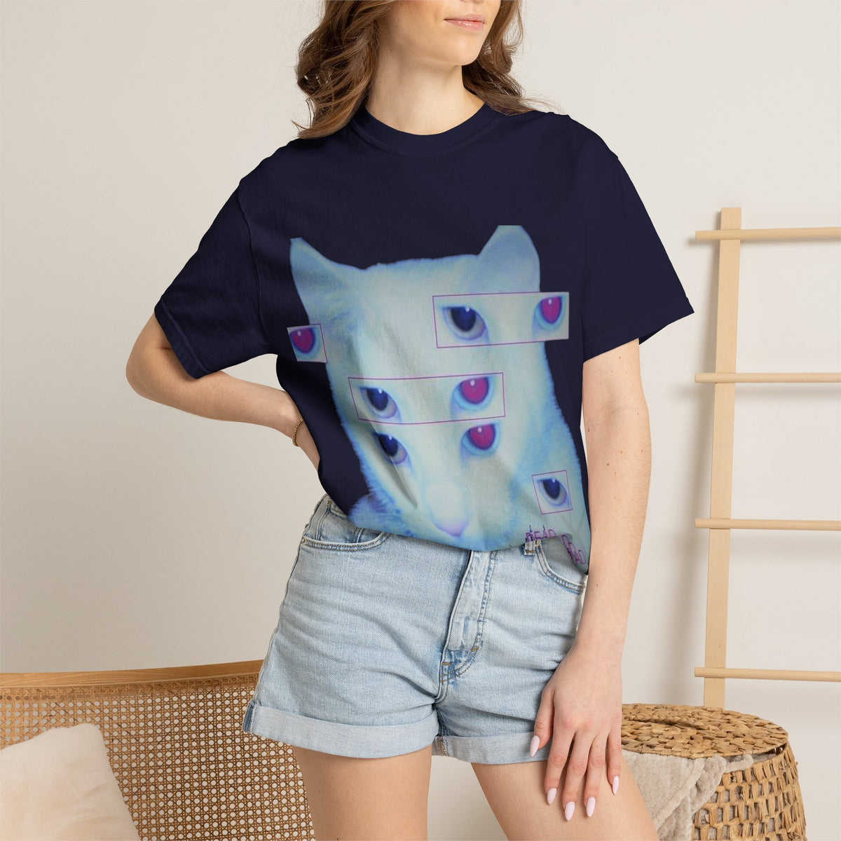 Japanese inspired cat T-Shirt